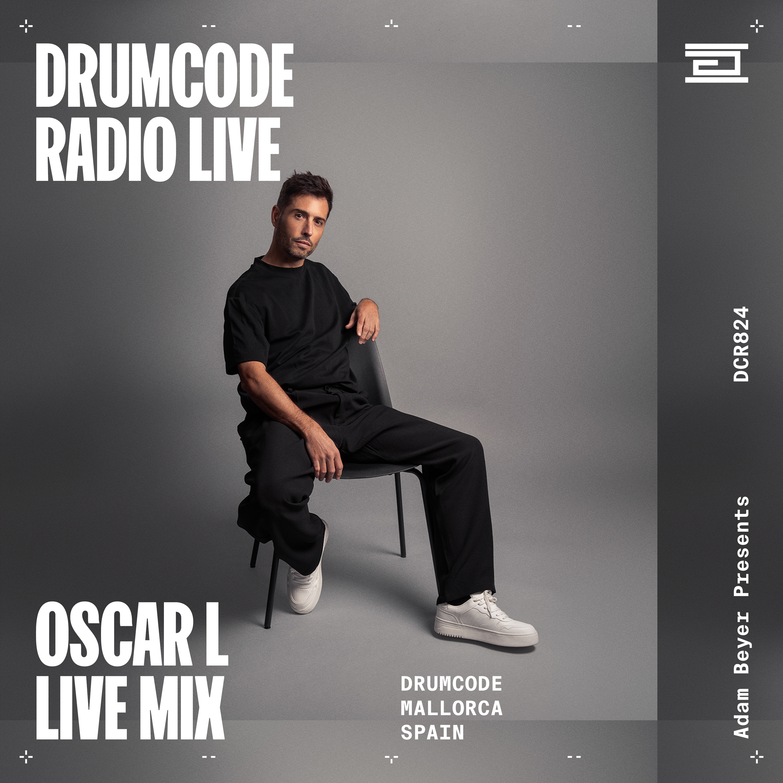 DCR824 - Drumcode Radio Live - Oscar L live from El Molí, Mallorca cover art