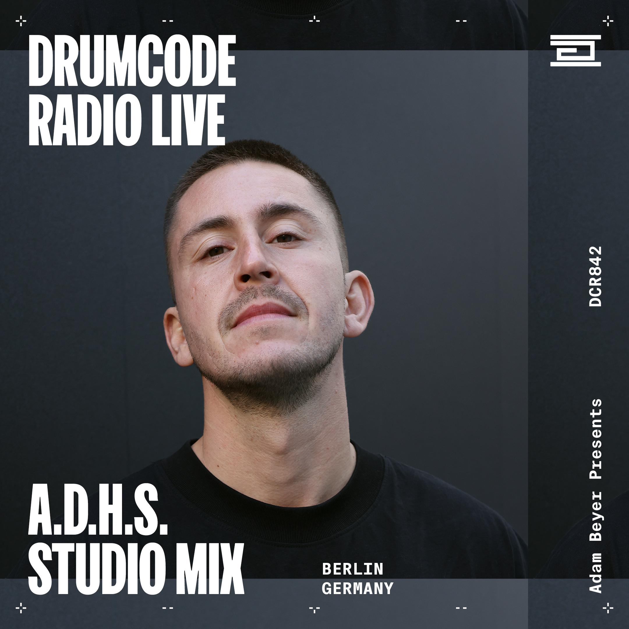 DCR842 - Drumcode Radio Live - A.D.H.S. studio mix from Berlin cover art