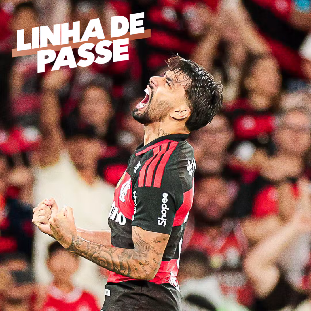 Flamengo vence Corinthians em jogo de final emocionante e se mantém na liderança do Brasileirão; Palmeiras é 2º - Linha de Passe cover art