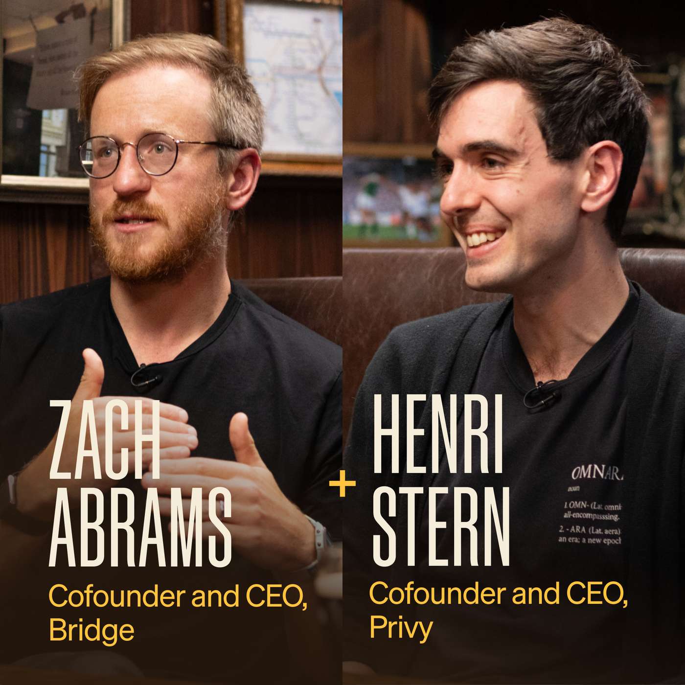 Stablecoin special: Zach Abrams (Bridge) and Henri Stern (Privy) cover art