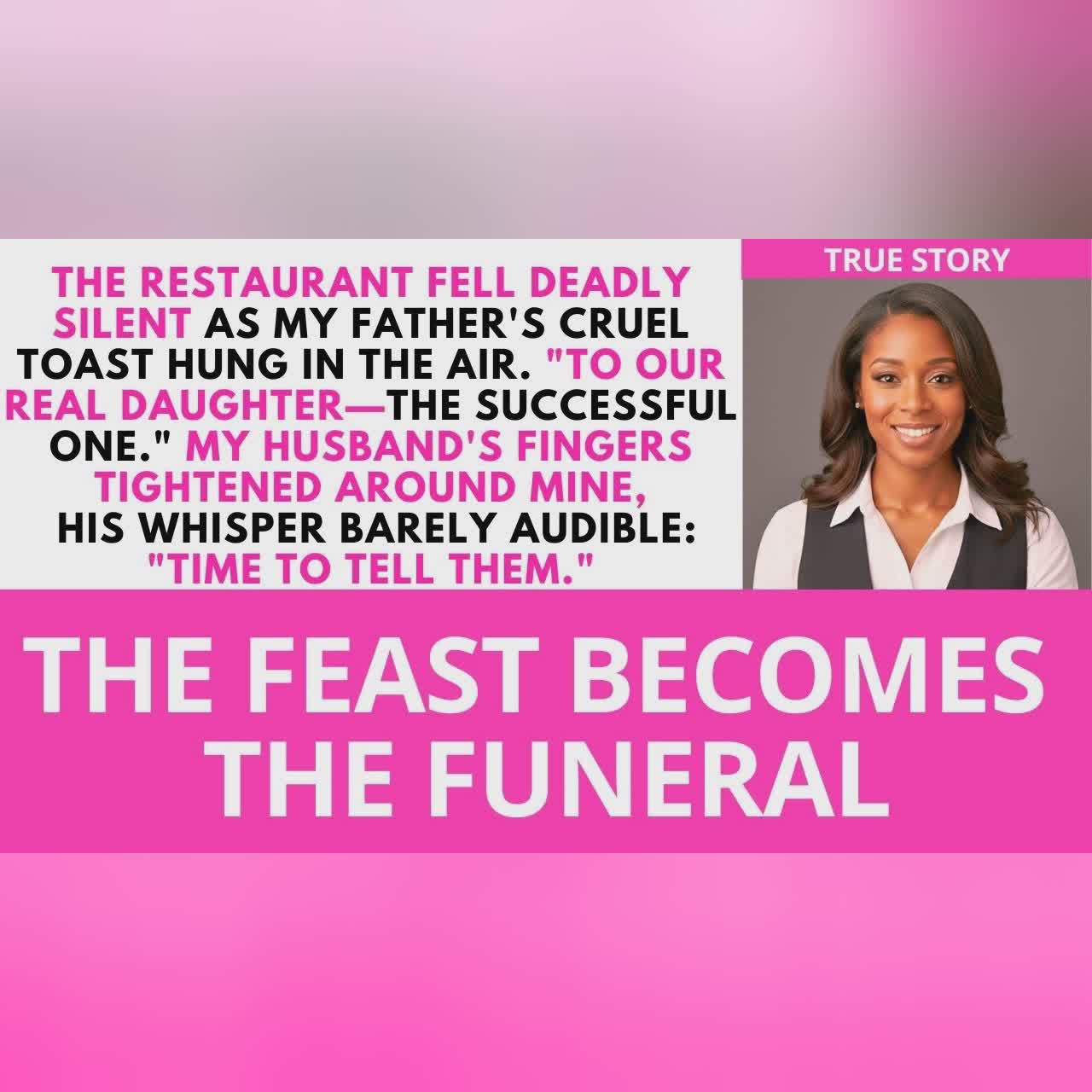 Dad Called Me “The Failure” at Dinner—Then My Husband Whispered a Truth That Shocked Me cover art