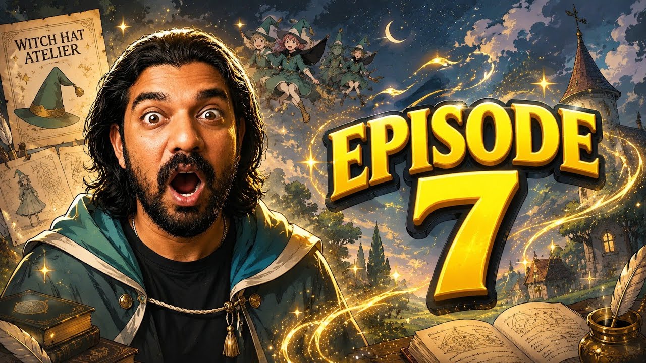 Witch Hat Atelier Episode 7 /  " কার জন্য জাদু ? " Bangla reaction cover art
