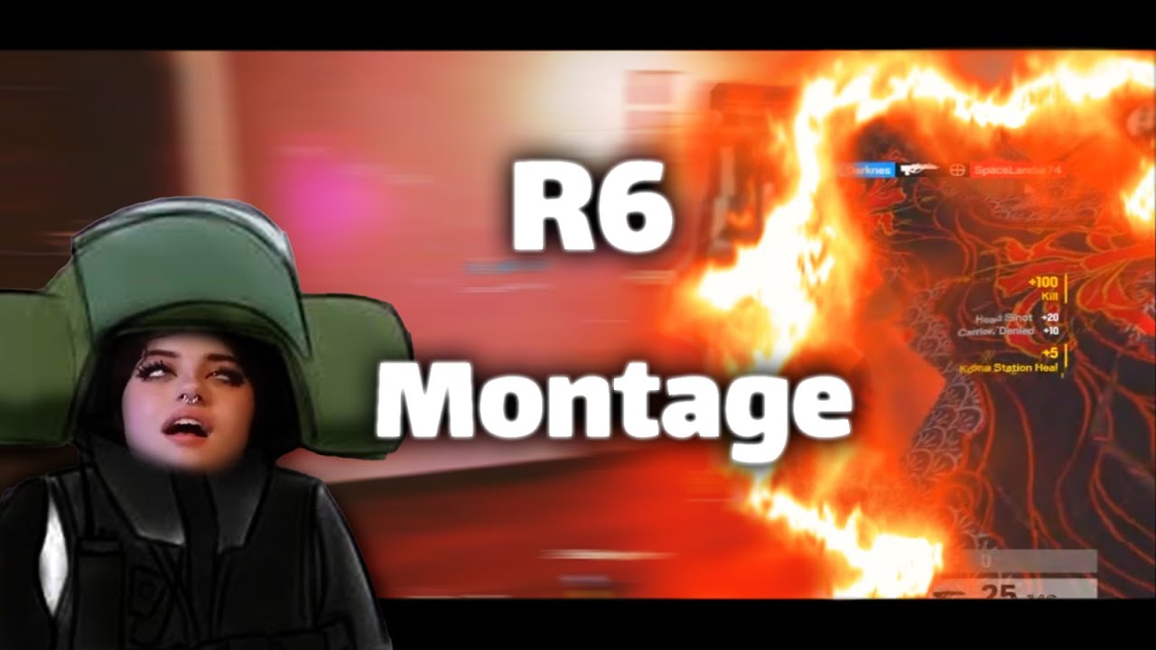R6 montage | مونتاژ رینبو سیکس cover art