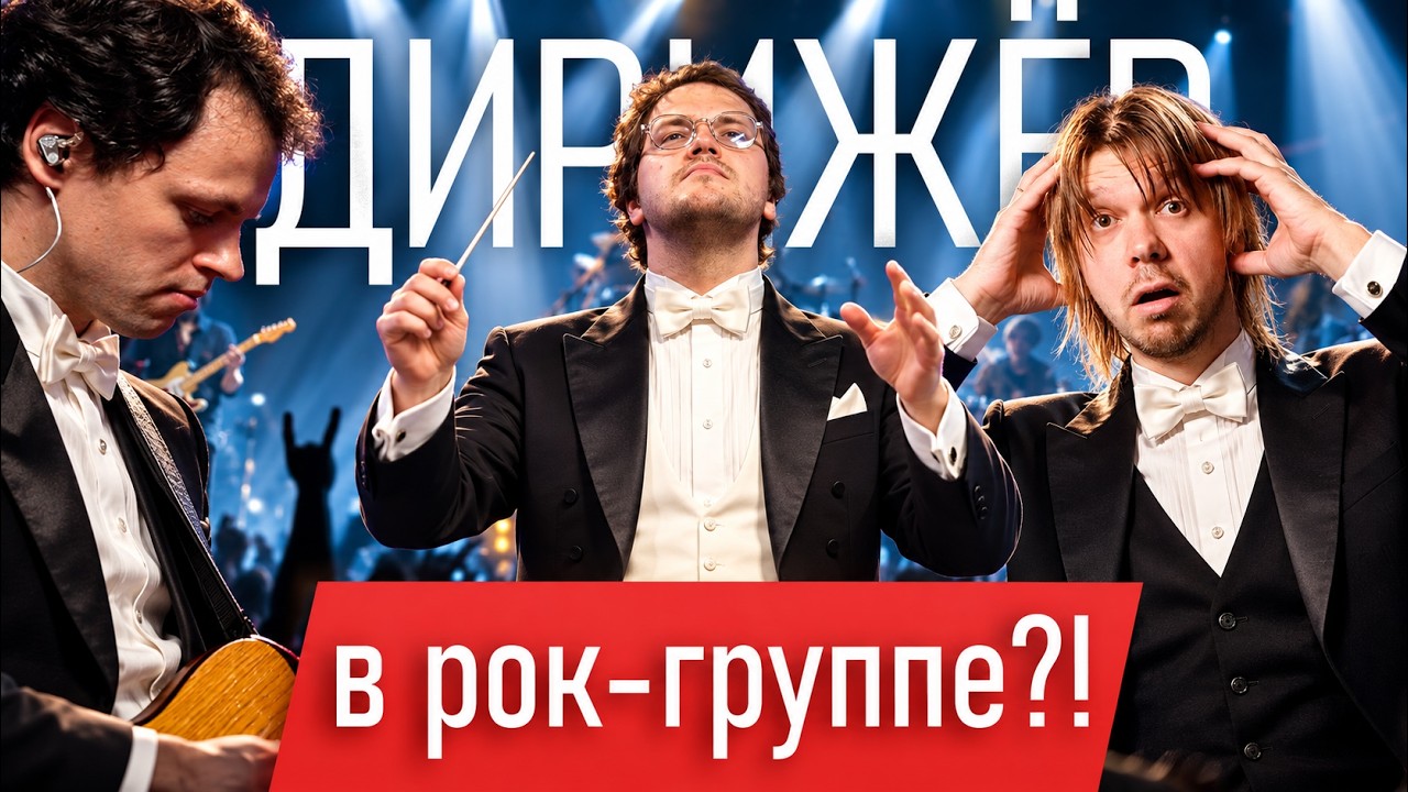 Позвал ДИРИЖЁРА на репетицию РОК-ГРУППЫ cover art