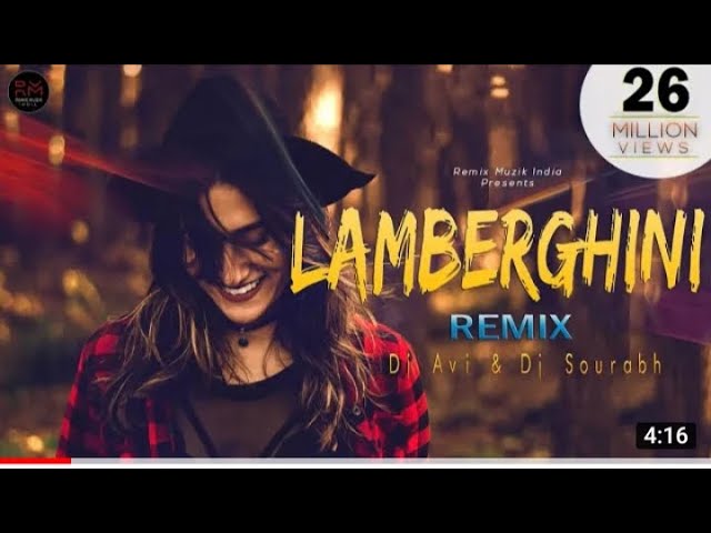 Lamberghini  Remix    DJ AVI   DJ SOURABH   The Doorbeen   Ragini   Latest Punjabi Song 2018  128k cover art