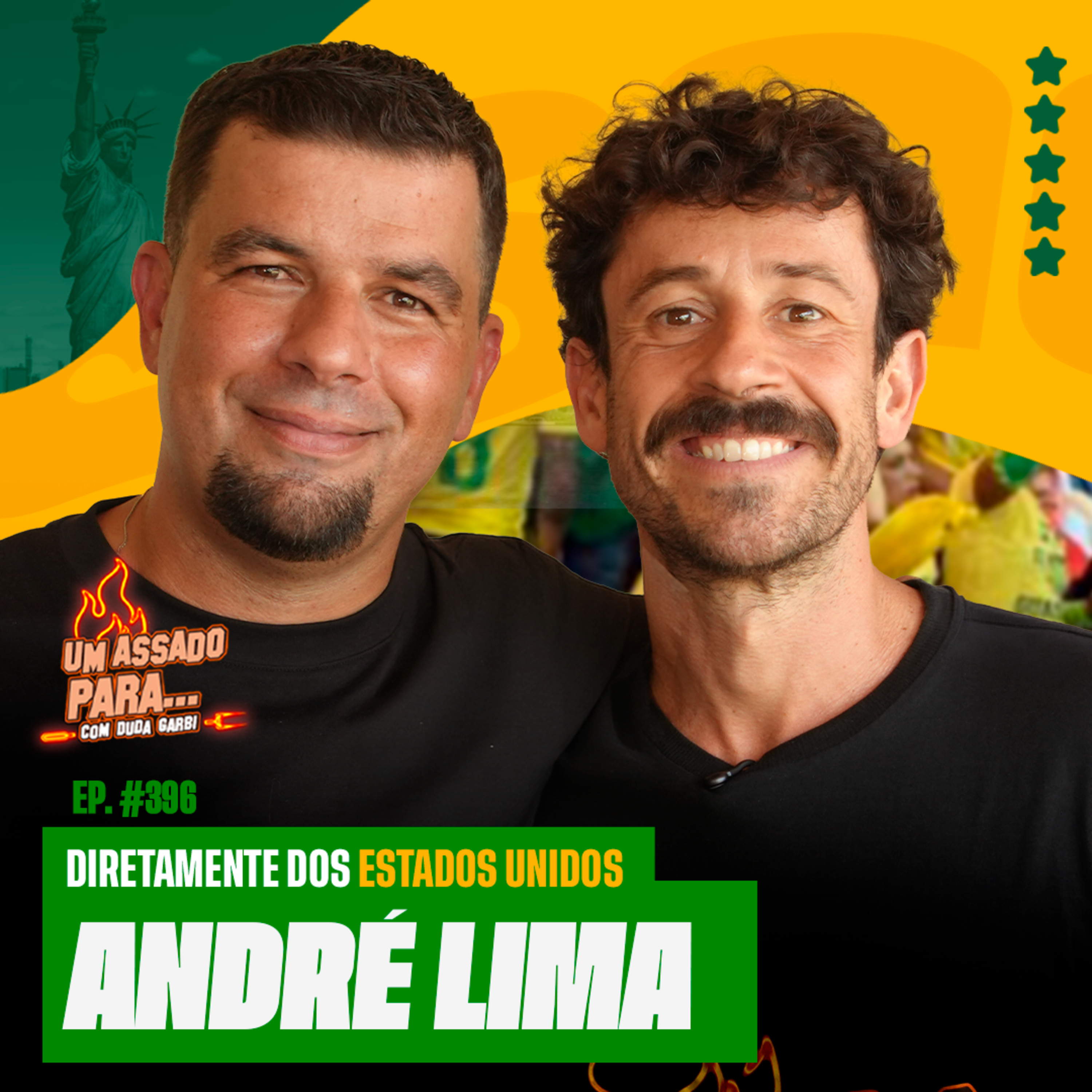 UM ASSADO PARA... 🇺🇸 ANDRÉ LIMA | #396