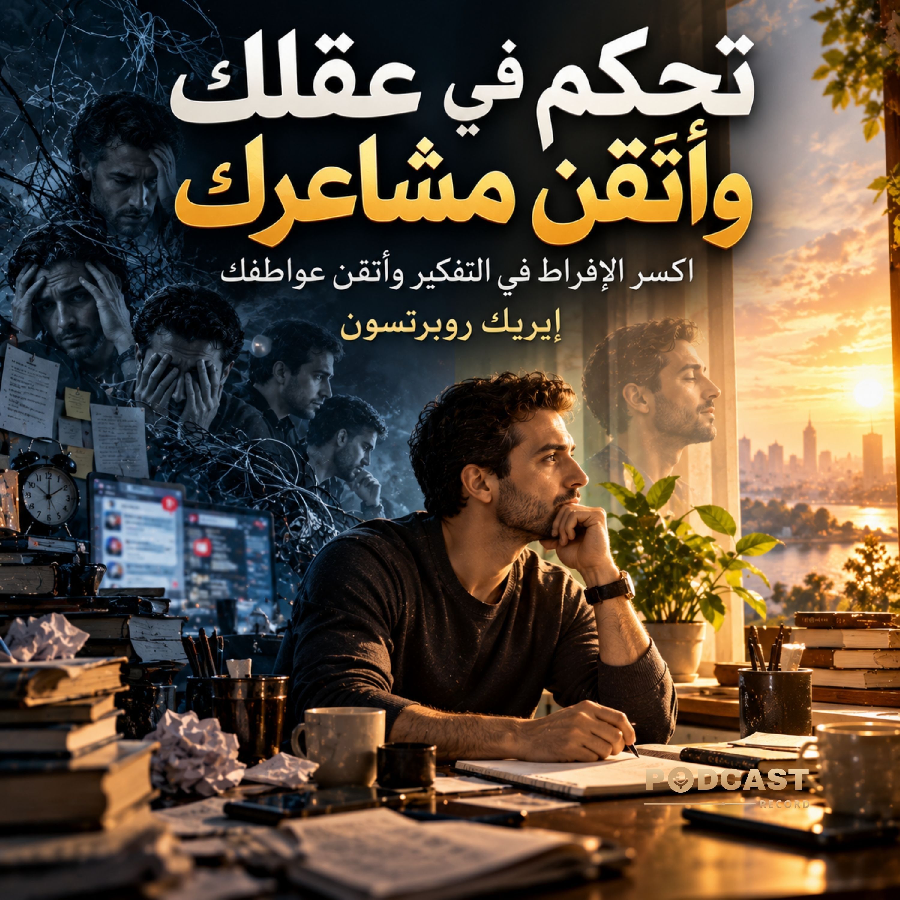 ملخص كتاب تحكم في عقلك وأتقن مشاعرك | إيريك روبرتسون cover art