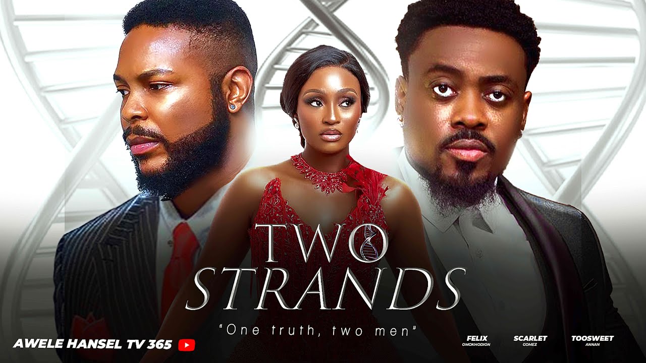 Poster TWO STRANDS/ WHOSE CHILDREN ARE THEY? One Truth,Two Men