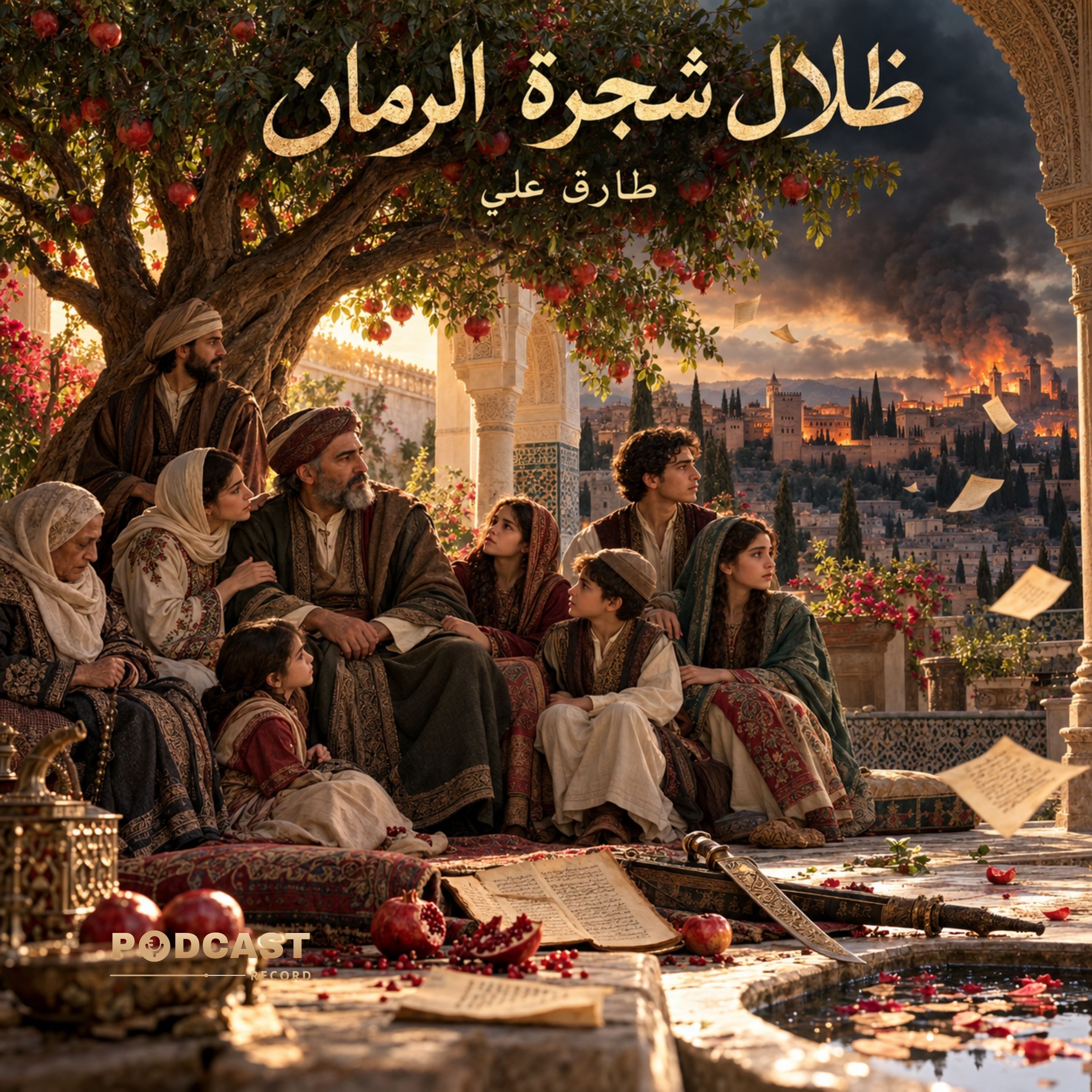 ملخص كتاب ظلال شجرة الرمان | طارق علي cover art
