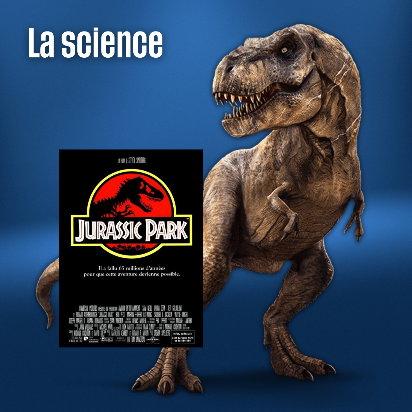 La science (avec Jurassic Park) cover art