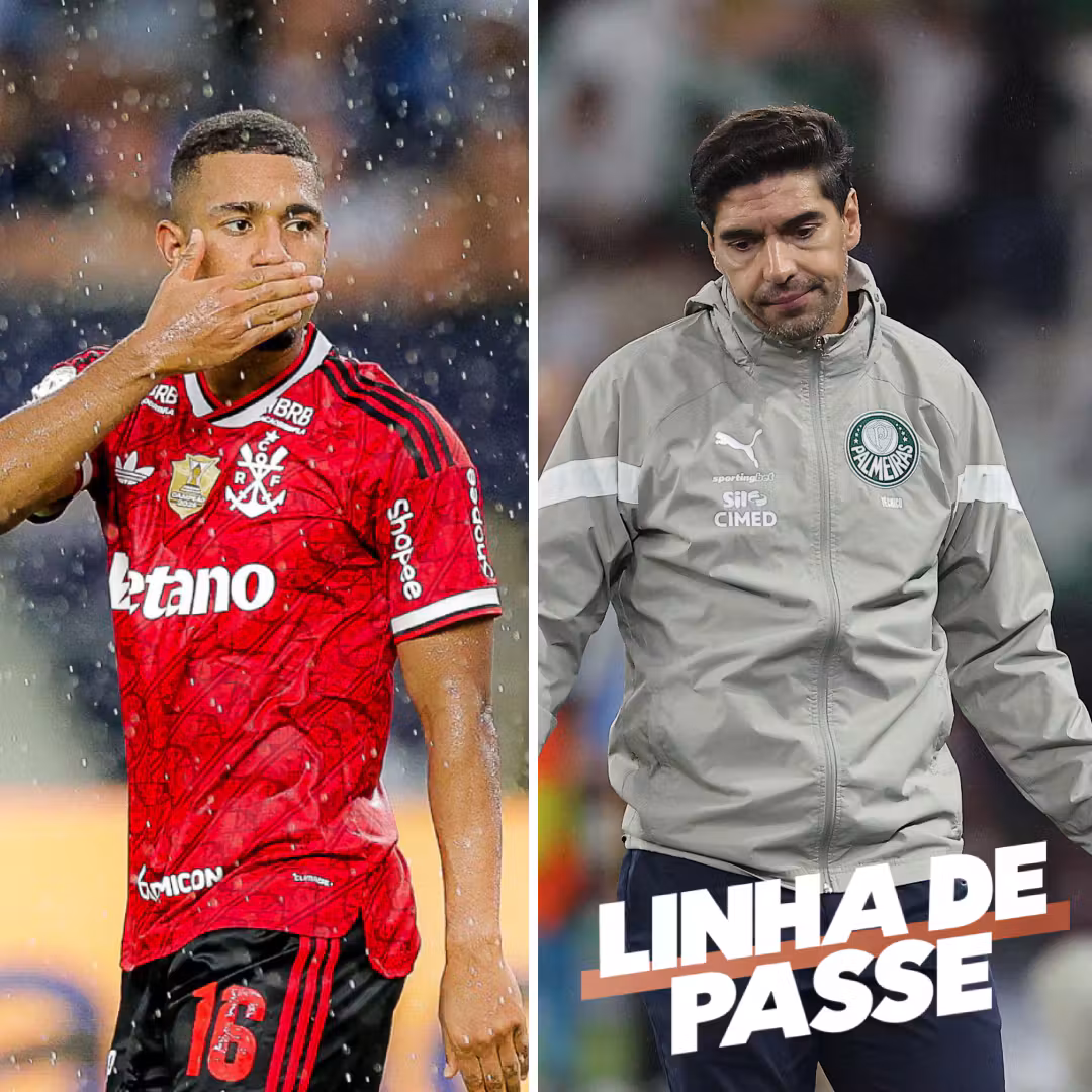 Flamengo assume a liderança do Brasileirão, e Abel Ferreira gera 'polêmica' na coletiva - Linha de Passe cover art