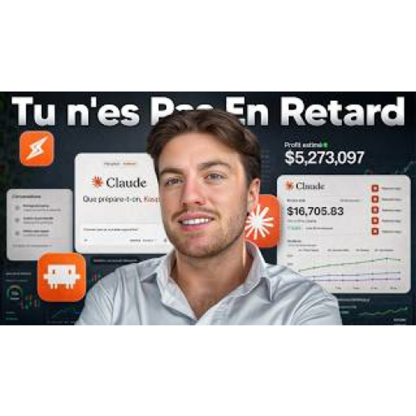 Tu n'es pas (encore) en retard : Maîtrise 97 % de Claude en moins de 16 minutes pour le trading cover art