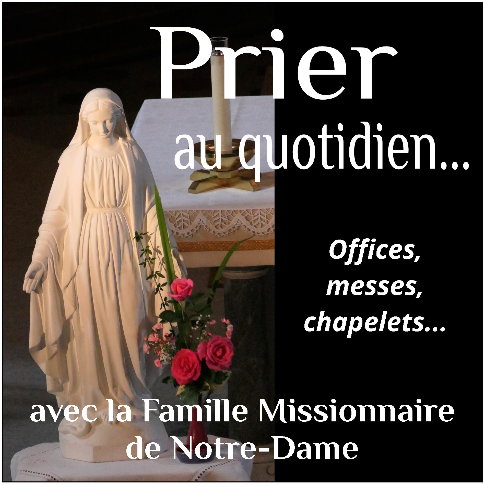 Prier avec la Famille Missionnaire de Notre-Dame - Podcast Domini cover art