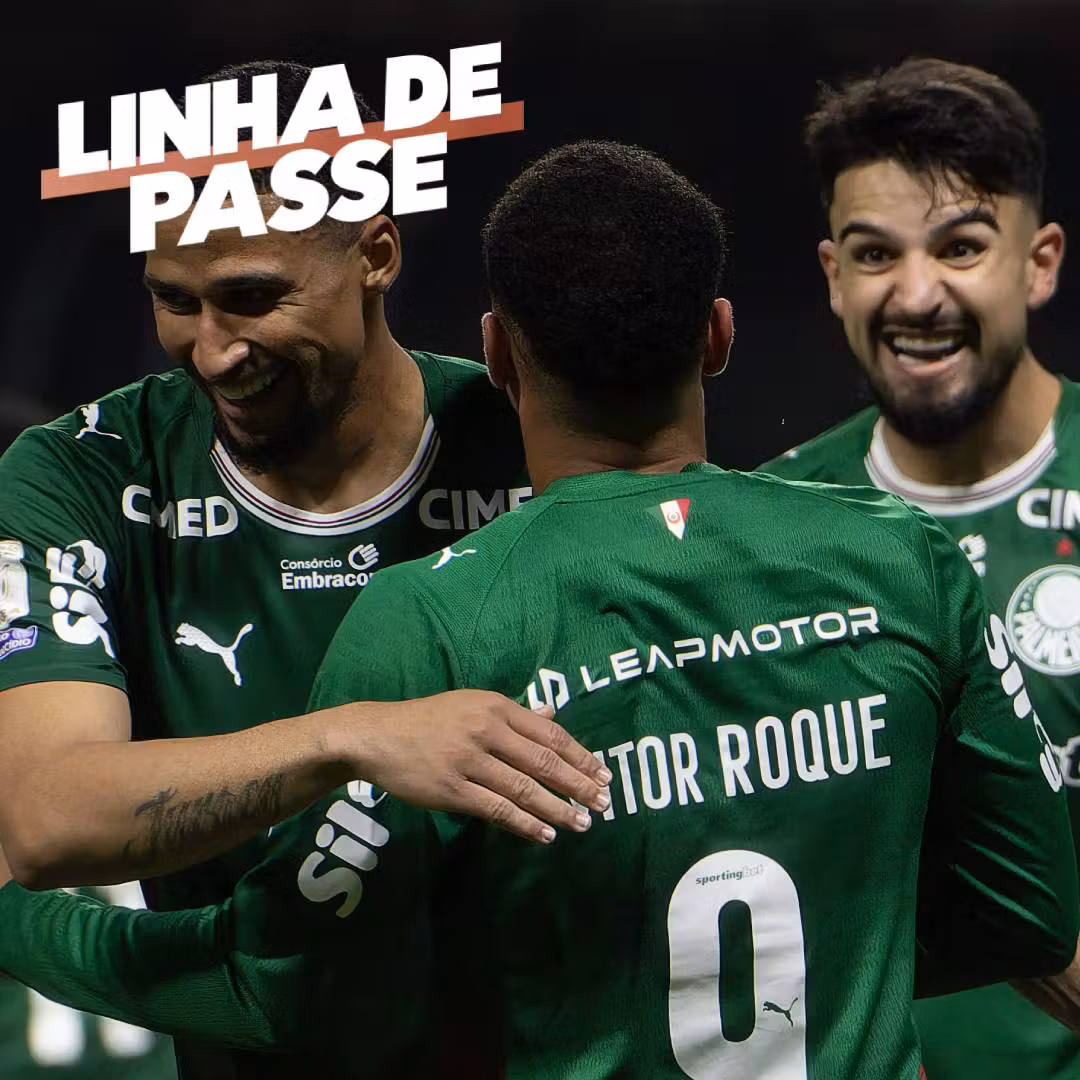 Palmeiras vence o São Paulo no Choque-Rei e dorme na liderança do Brasileirão - Linha de Passe cover art