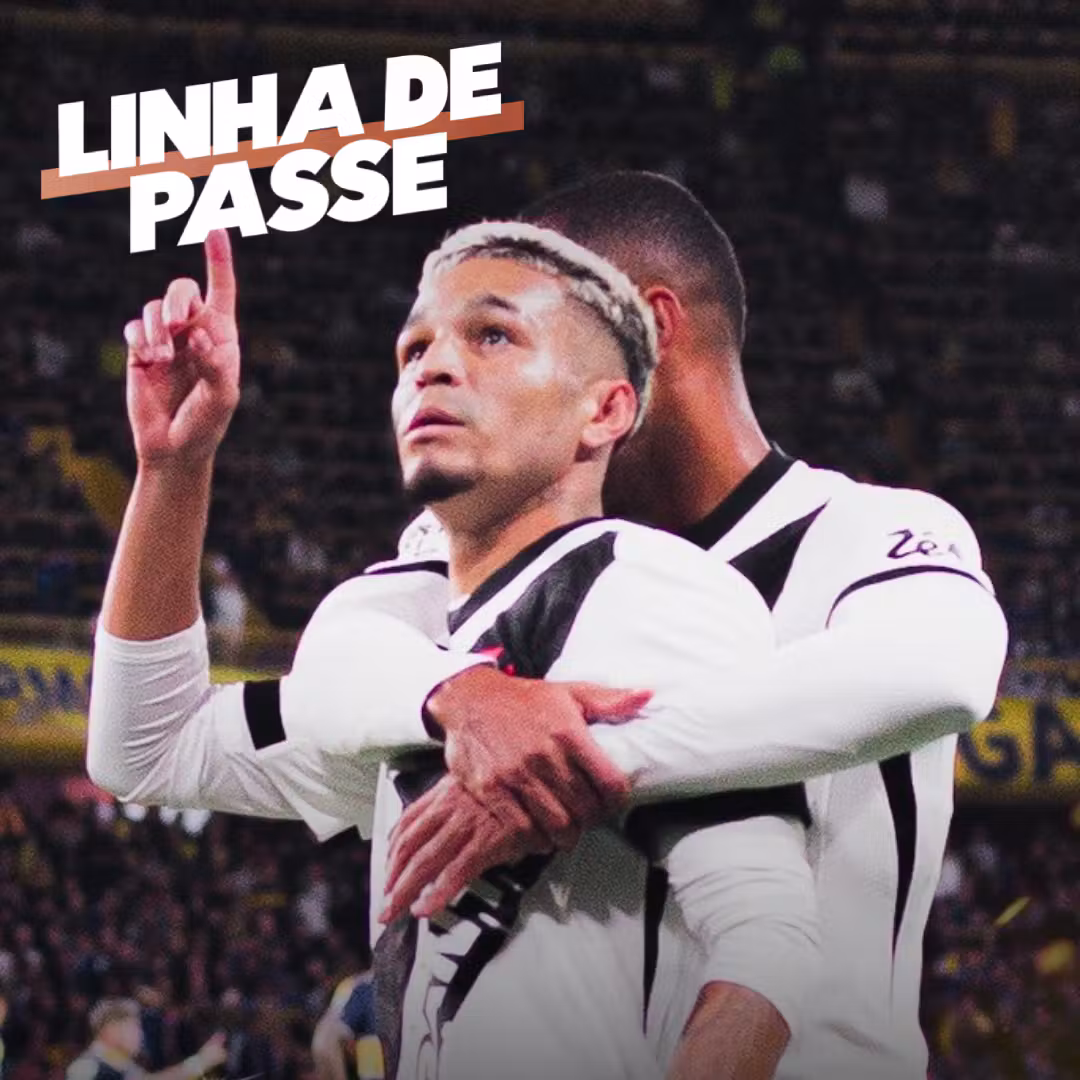 Vasco vence Boca Juniors com um a menos na Bombonera e abre vantagem na semifinal da Sul-Americana - Linha de Passe cover art