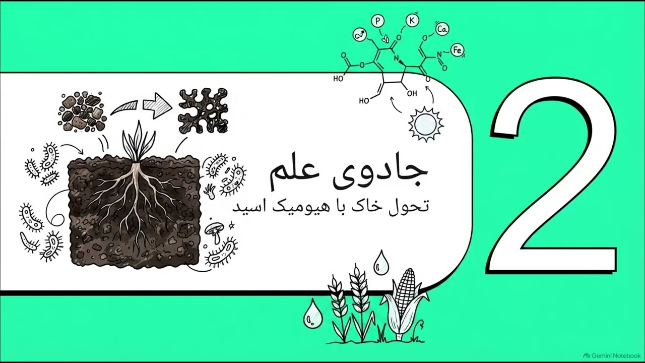 احیای خاک مرده با هیومیک اسید پودری نوبل cover art