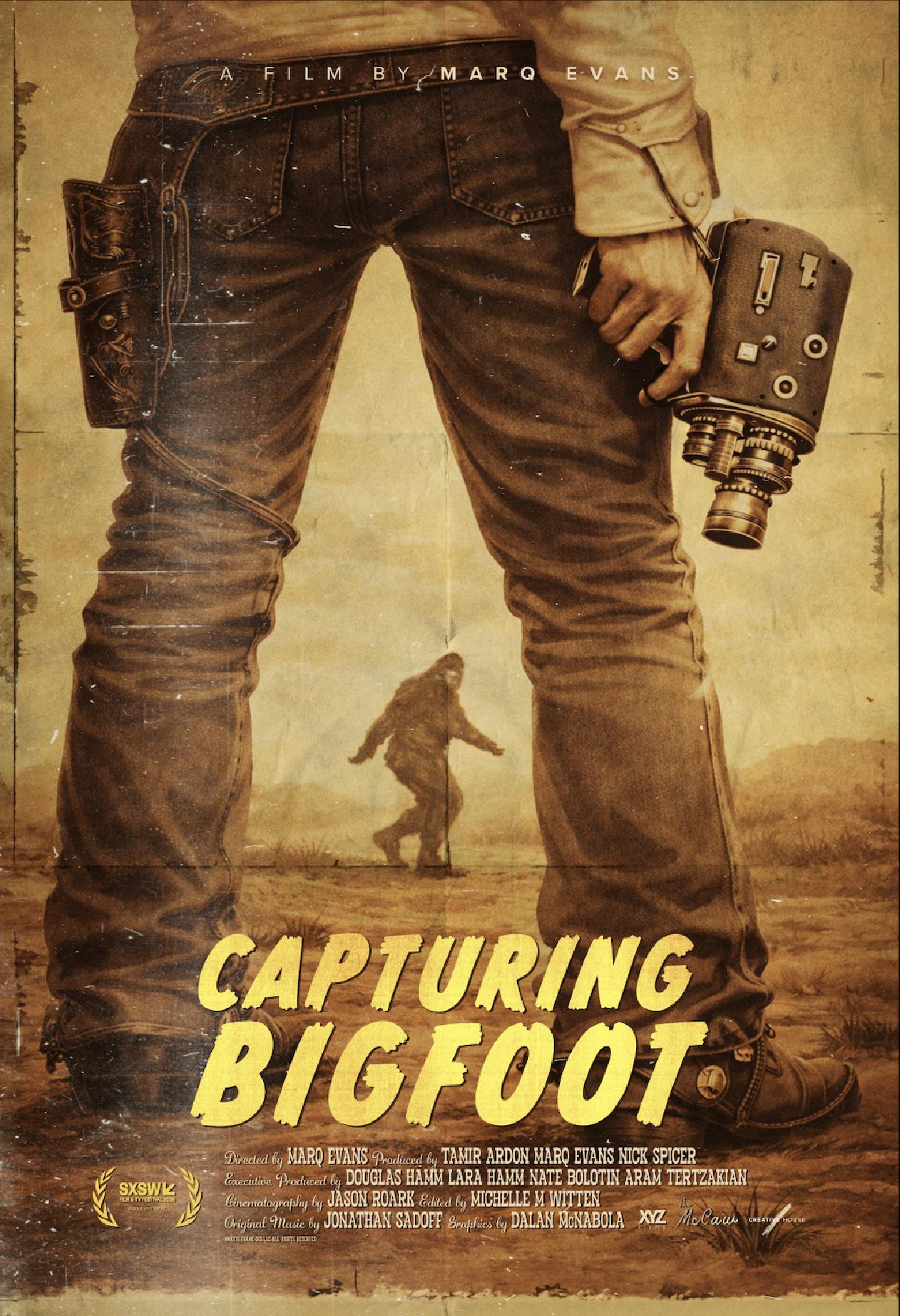 Poster Capturing Bigfoot