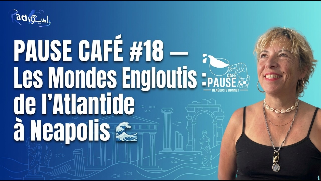 PAUSE CAFÉ #18 — Les mondes engloutis : de l'Atlantide à Neapolis, jusqu'à la cité d'Ys cover art