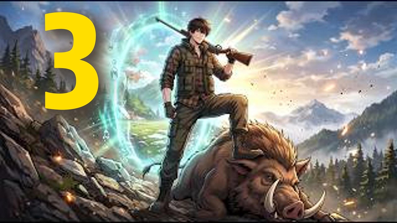 Spirit Spring Space +Mountain Hunt:One Shot Drops a200lb Wild Boar,Whole Village Lines Up for Meat!3 cover art
