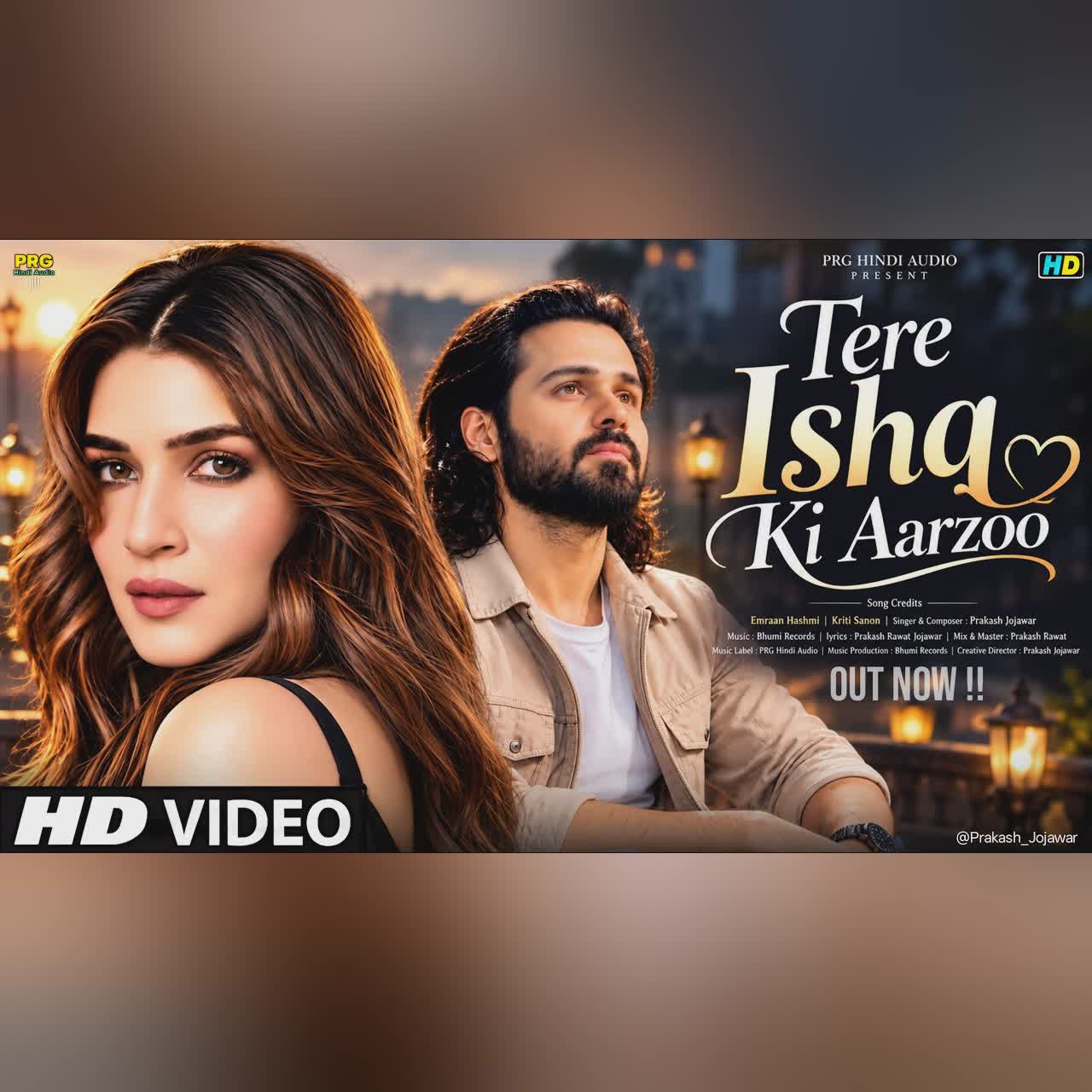 New Song 2026 | New Hindi Song | Tere Ishq Ki Aarzoo | Emran Hashmi | Kriti Sanon| New Song cover art