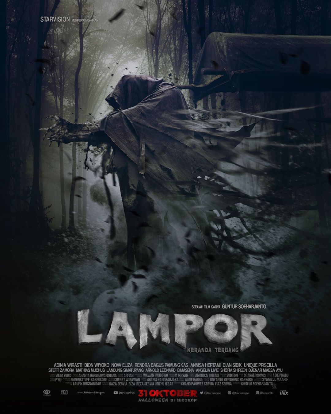 Poster Lampor: The Flying Coffin