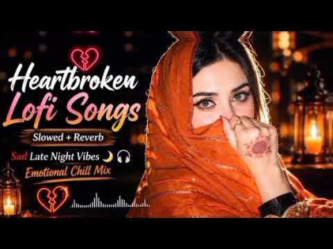 Heartbroken Lofi Songs 💔 | Slowed + Reverb | Study / Focus / Night Mood 🎧 cover art