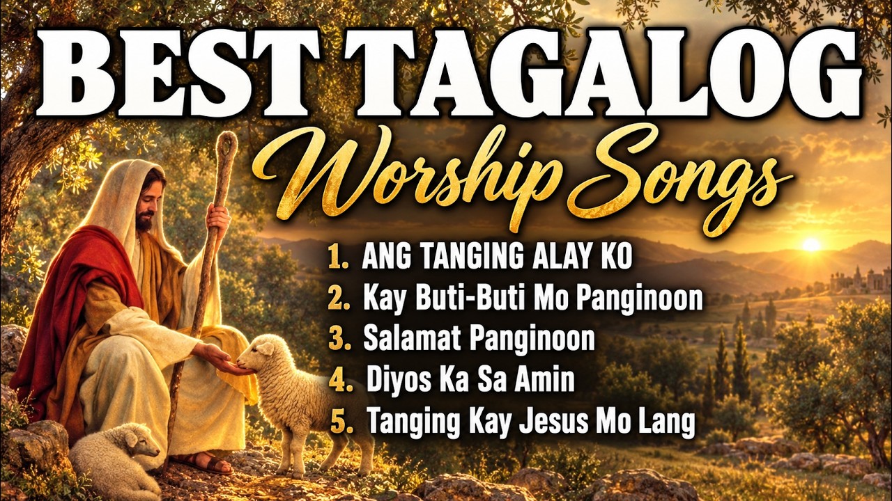 Best Tagalog Christian Songs With Lyrics 🙏 Worship Songs Collection Non-Stop cover art