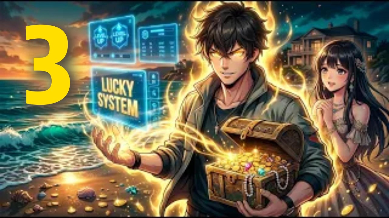 Lucky System Makes Him Rich Just by Beachcombing—He Even Scored a Wealthy Heiress as His Wife!---3 cover art