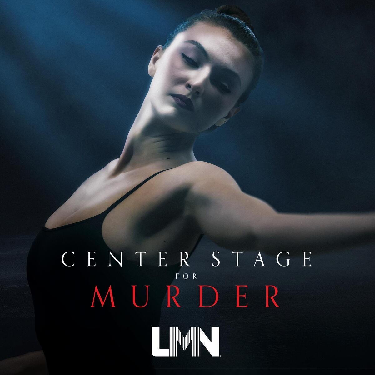 Poster Center Stage for Murder