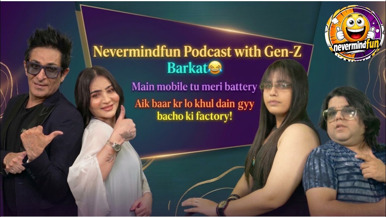 Nevermindfun Podcast with Gen-Z ft. Barkat | Funniest Episode Ever π cover art