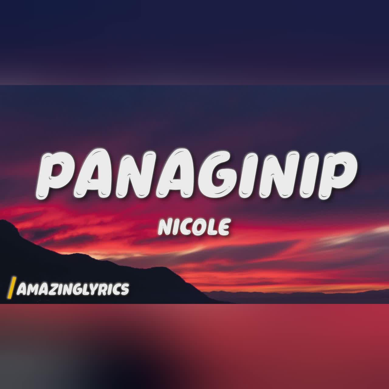 Panaginip - nicole (Lyrics) cover art