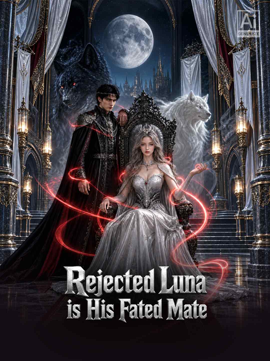 Poster Rejected Luna is His Fated Mate