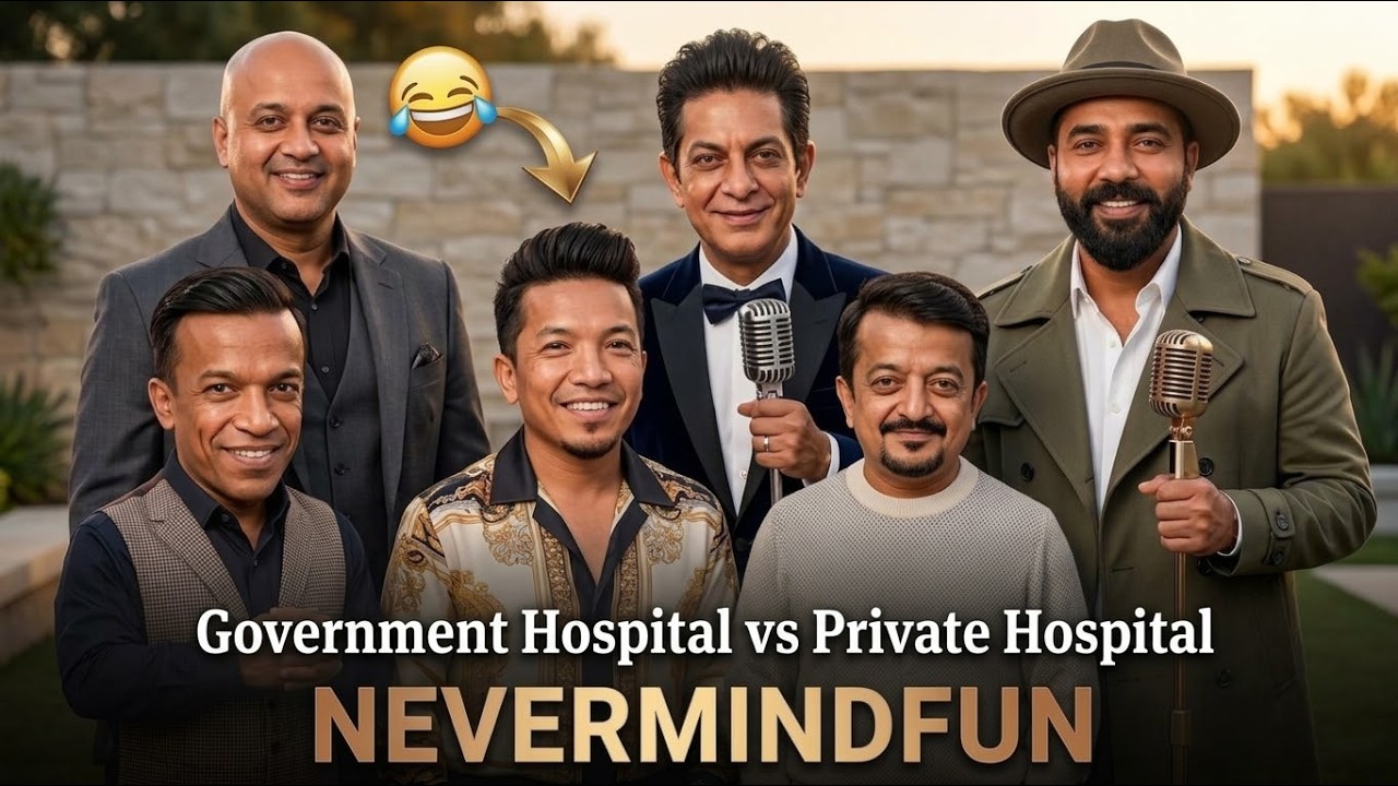 Government Hospital vs Private Hospital | Barkat Uzmi & Ahmed Khan |Choti Dunya Comedy |Nevermindfun cover art