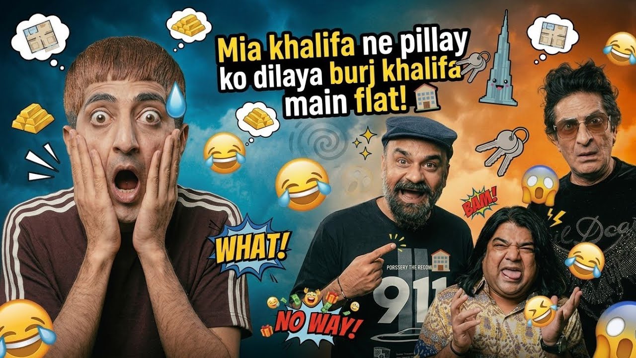 Mia Khalifa Ne Pillay Ko Dilaya Burj Khalifa Main Flat! π | Barkat Uzmi & 321 Pillay | Nevermindfun cover art