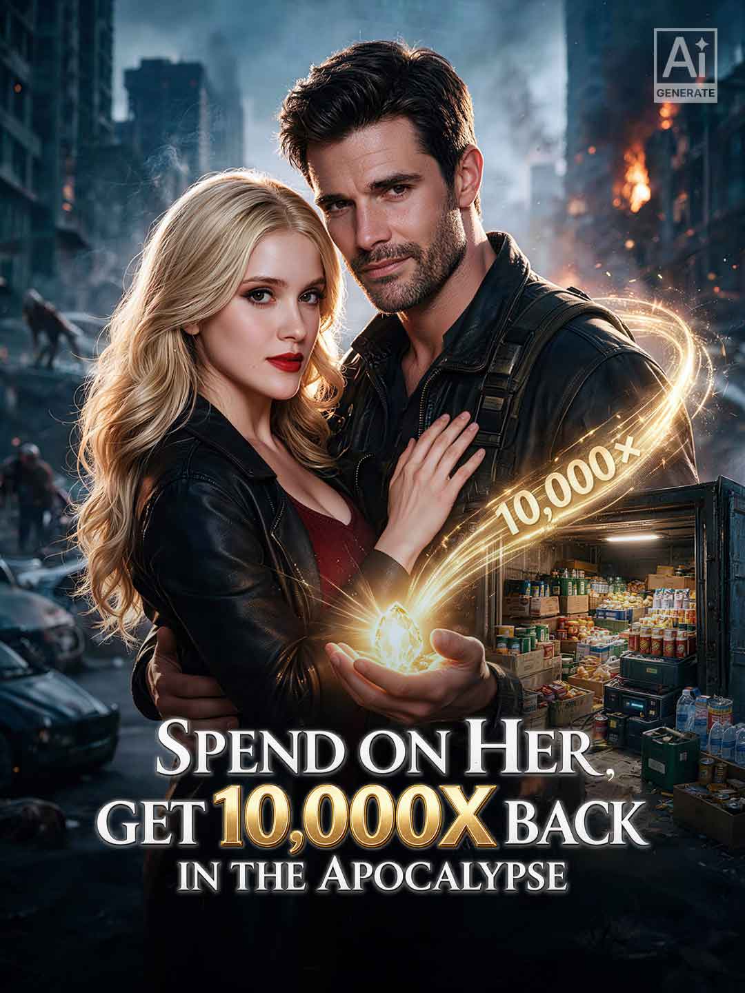 Poster Spend on Her, Get 10,000X Back in the Apocalypse