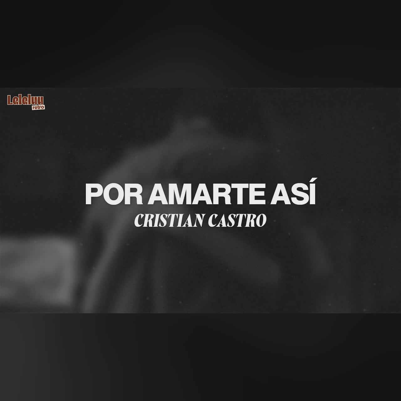 Por amarte así cover art