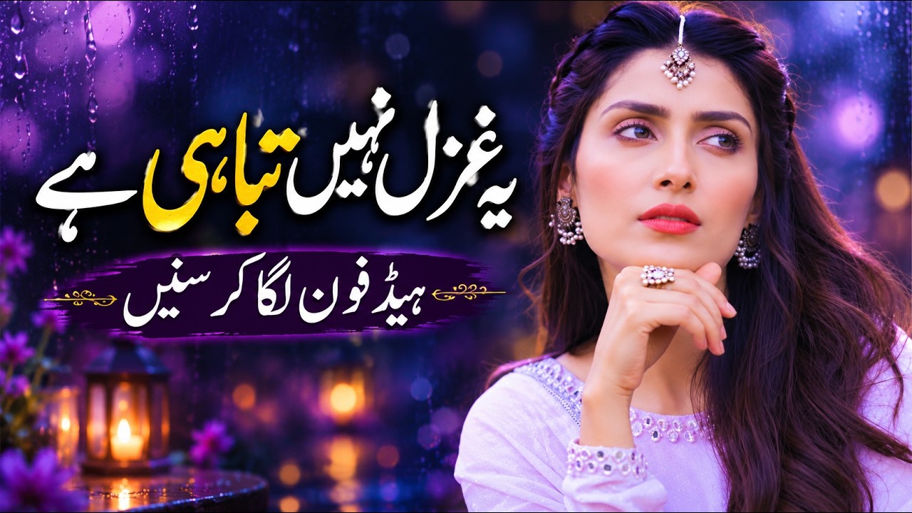 💔 ایسے بھی کیا یاد آتے ہو | ہم بھی کبھی کسی کے اپنے تھے | درد بھری اردو غزل 2026 cover art