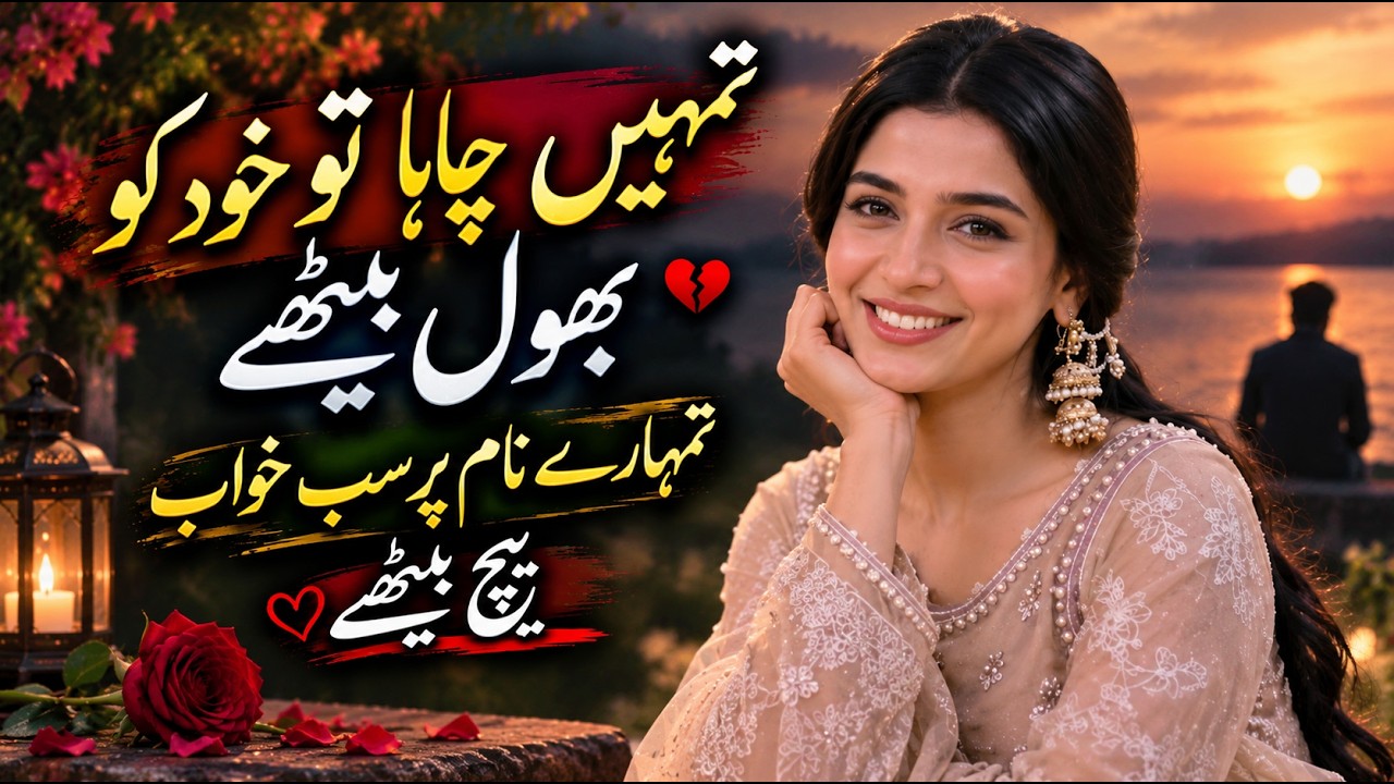 تمہیں چاہا تو خود کو بھول بیٹھے 💔 | درد بھرا اردو گانا | Sad Love Song 2026 cover art