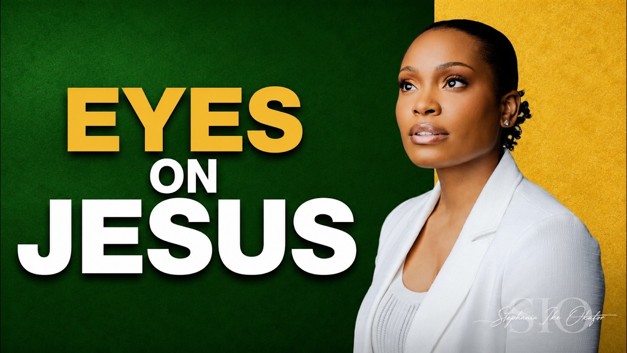 Eyes on Jesus - Stephanie Okafor cover art