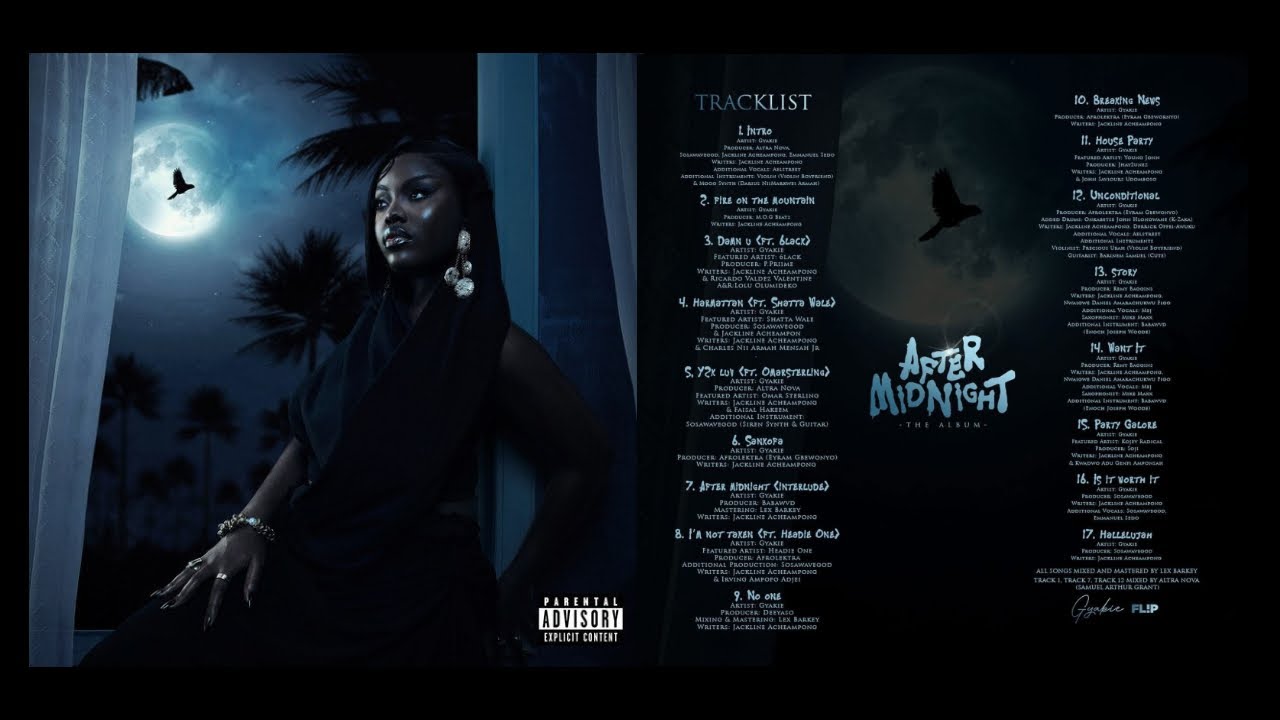 Gyakie - After Midnight Album Mix 2025 | DJ Sedan ft.Shatta Wale, Headie One, Omar Sterling,6LACK cover art