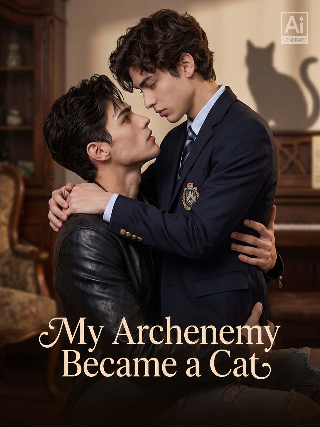Poster My Archenemy Became a Cat