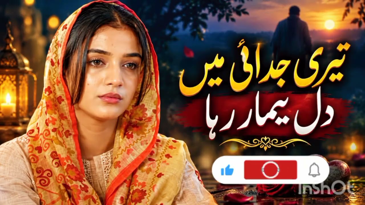 Teri Judai Mein Dil Beemar Rehta Hai | Dard Bhari Urdu Ghazal cover art