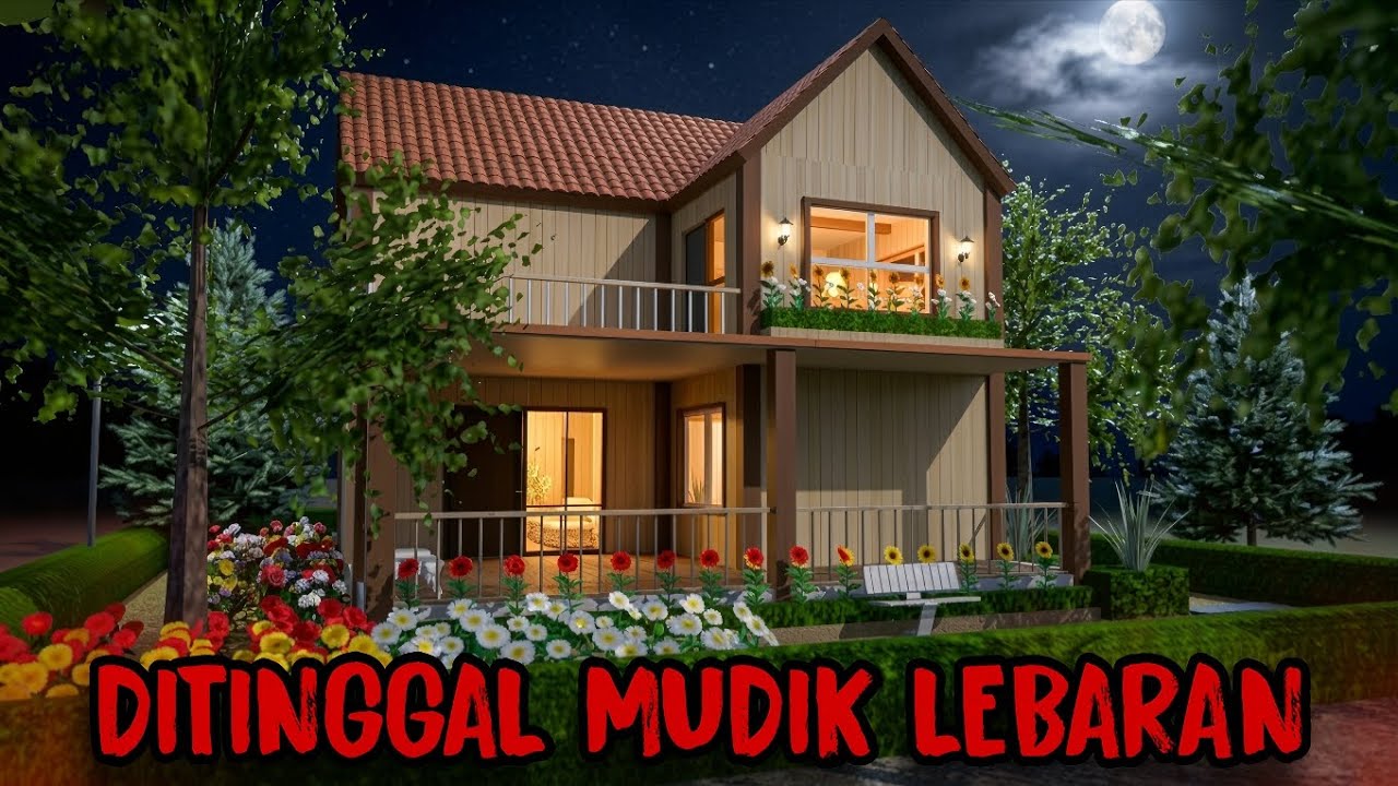 DITINGGAL MUDIK LEBARAN || HORROR MOVIE SAKURA SCHOOL SIMULATOR cover art