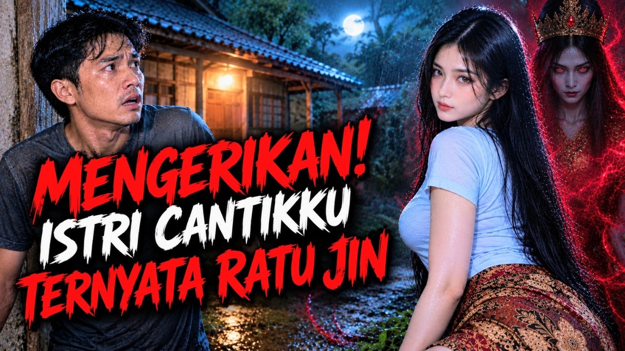 MENGERIKAN!! ISTRI CANTIKKU TERNYATA RATU JIN - CERITA HOROR - KISAH HOROR MISTIS cover art