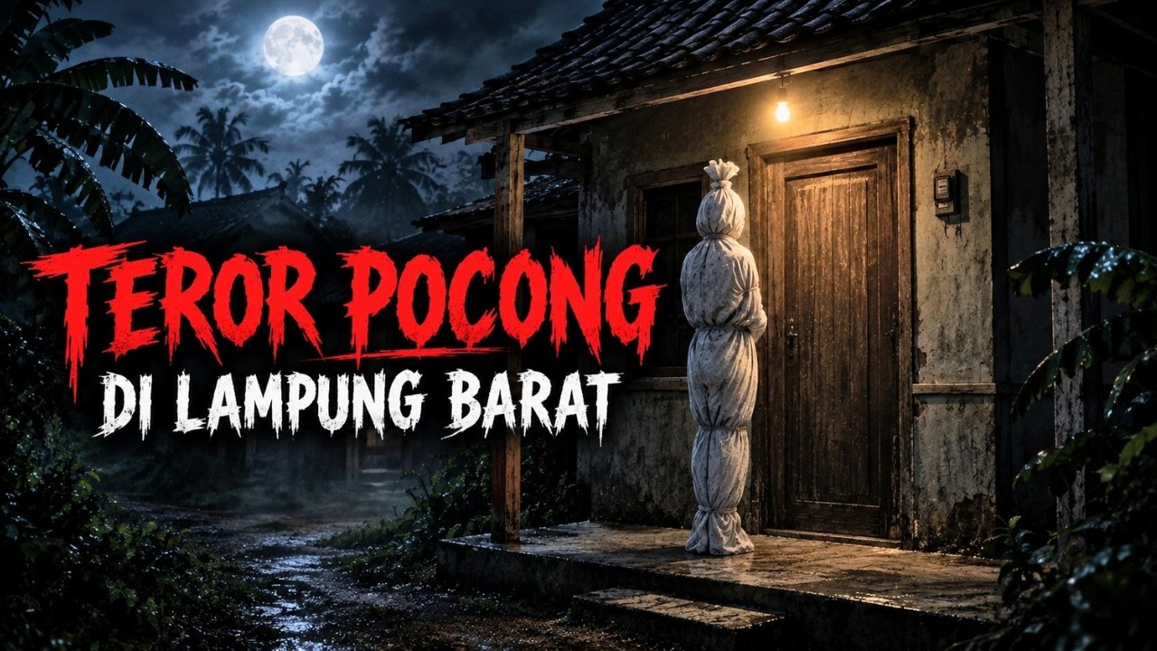 TEROR POCONG DI LAMPUNG BARAT - CERITA HOROR - KISAH HOROR MISTIS cover art