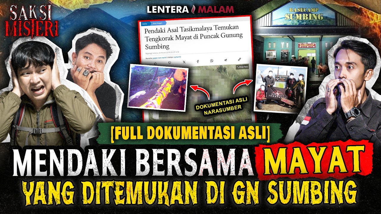 BIKIN MERINDING !!! KETEMU ARWAH M*YAT DI GUNUNG SUMBING !!! cover art