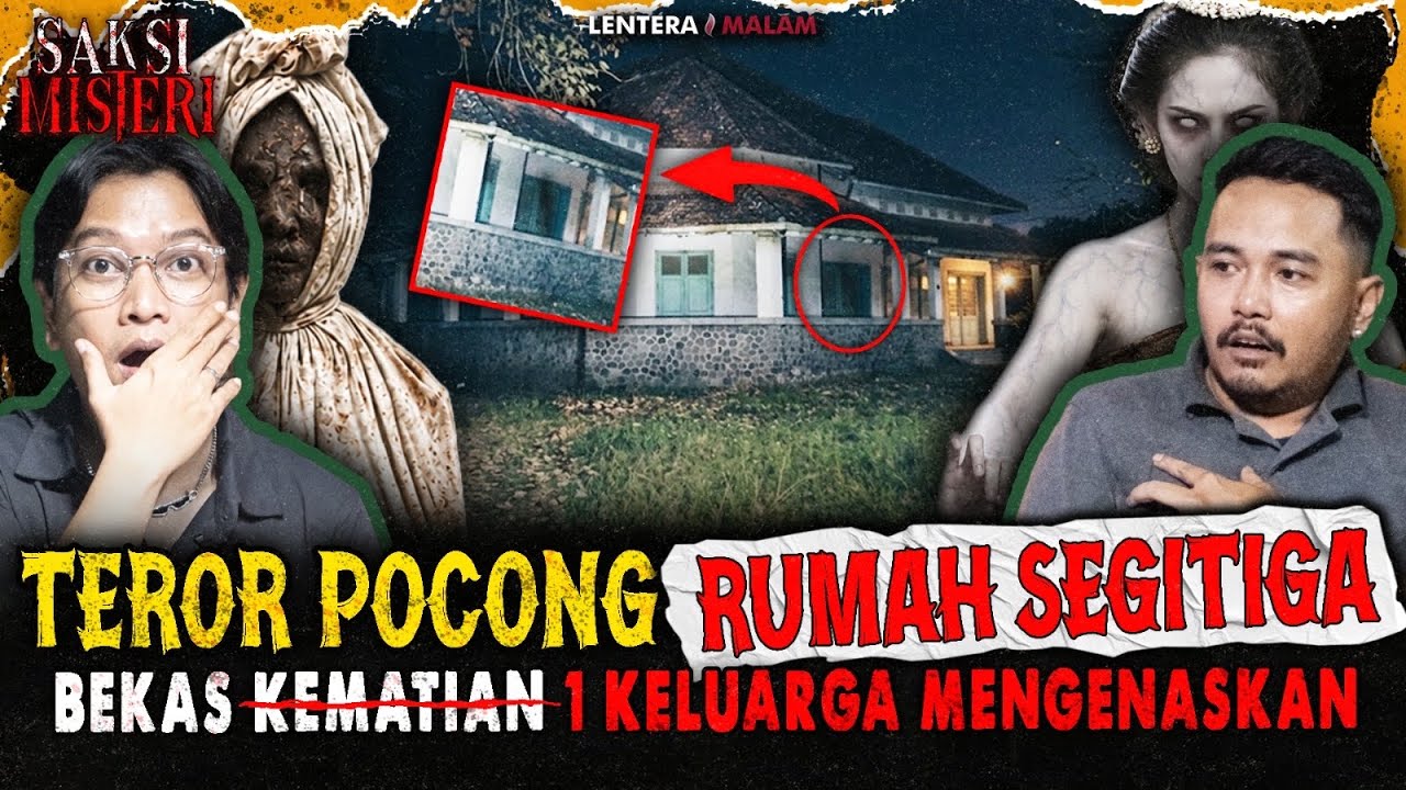 JUJUR GUA TAKUT!! POCONG DI RUMAH SEGITIGA INI TERNYATA BEKAS.... cover art