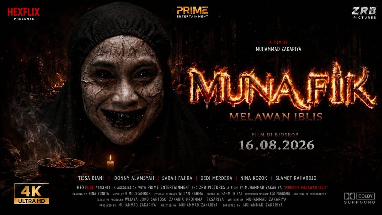 FILM HOROR BIOSKOP INDONESIA TERBARU 2026 MUNAFIK MELAWAN IBLIS #filmhoror cover art