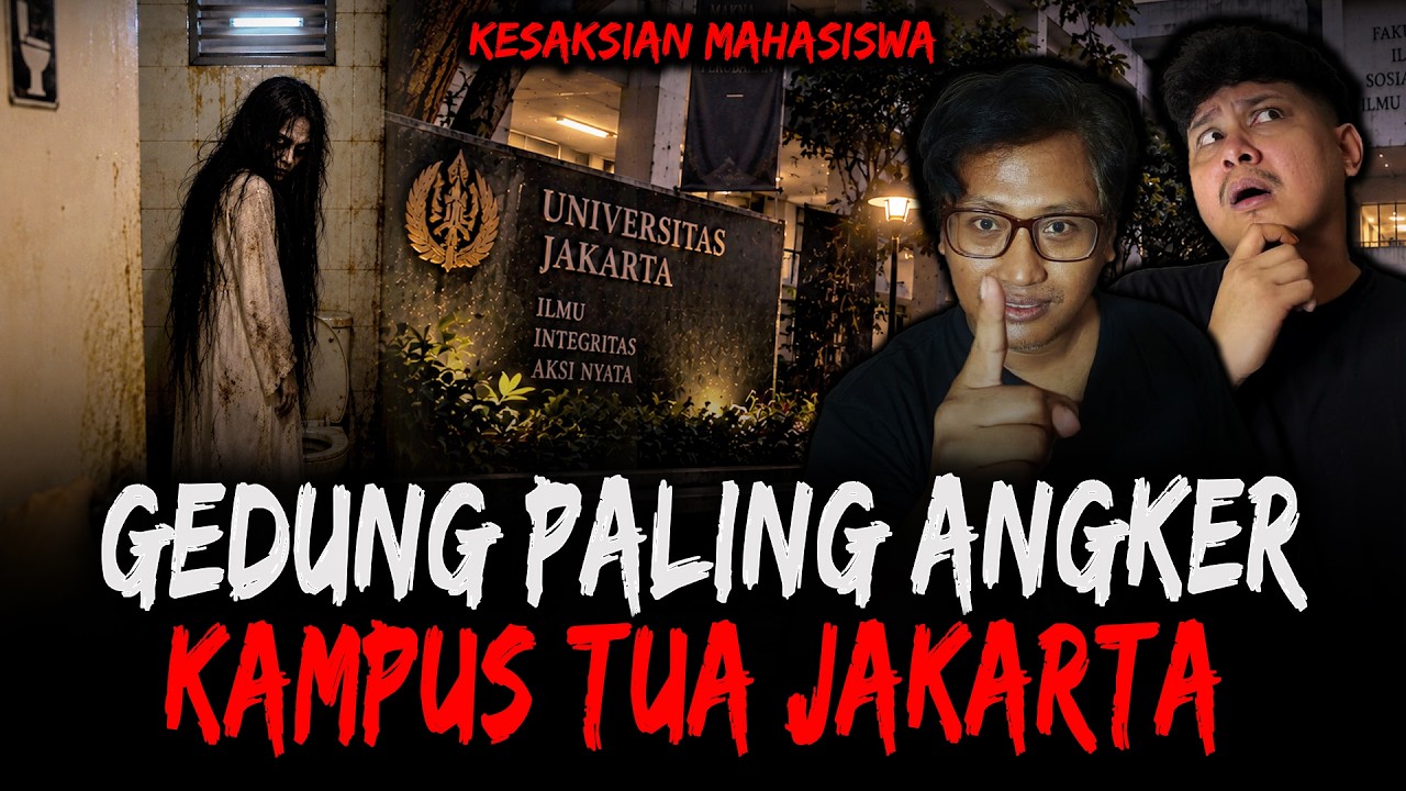 NEKAT NGINEP DI KAMPUS ?? MAHASISWA INI SAMPAI TRAUMA DITEROR SETAN KAMPUS cover art