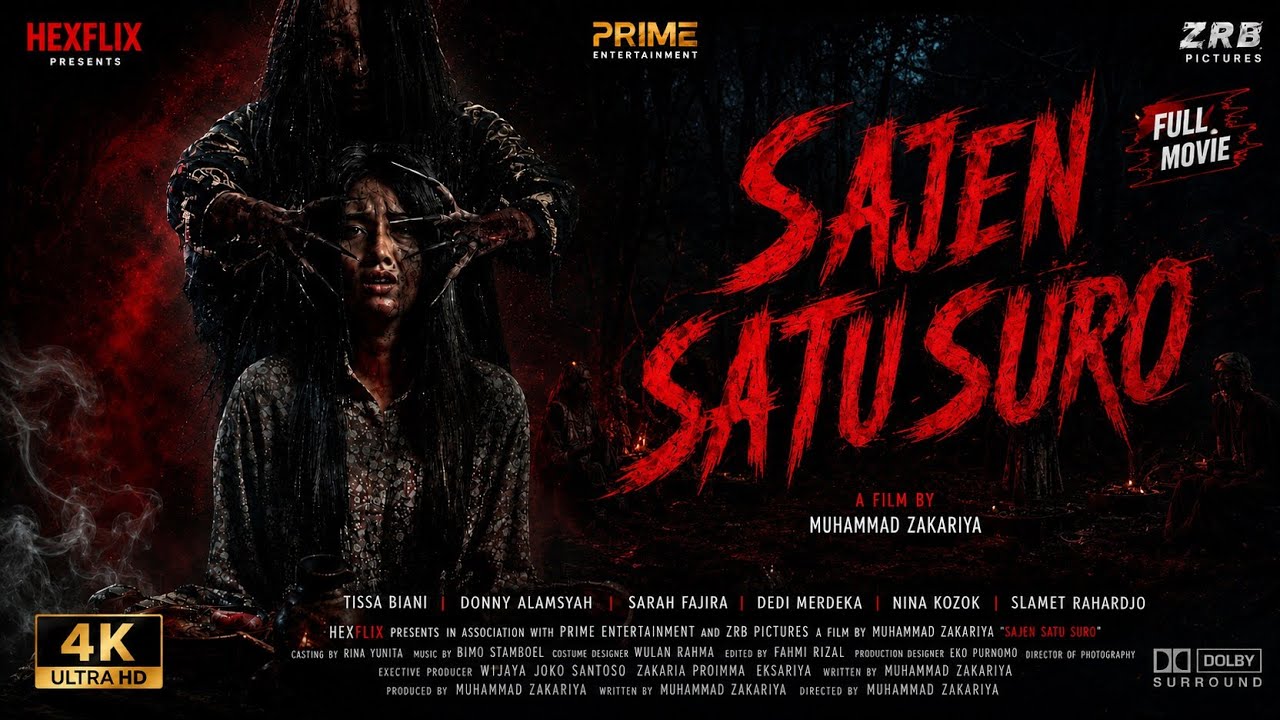 FILM HOROR BIOSKOP INDONESIA TERBARU 2026 SAJEN SATU SURO #filmhoror cover art